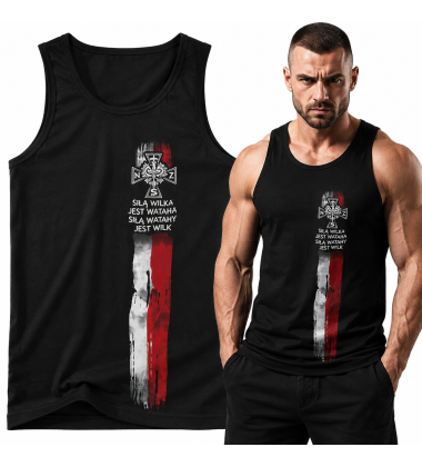 tank-top SIŁĄ WILKA